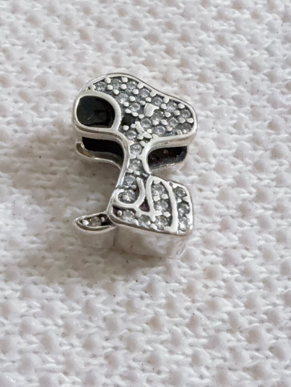Snoopy  Dog Heart Silver Charm Animal Silver Charm For Pandora Bracelet